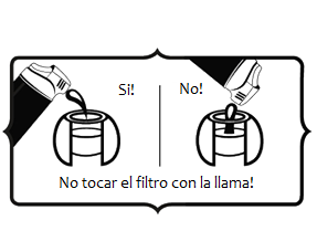 Correcto calentamiento del vaporizador