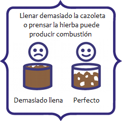 Cómo cargar la cazoleta del Vapor Genie