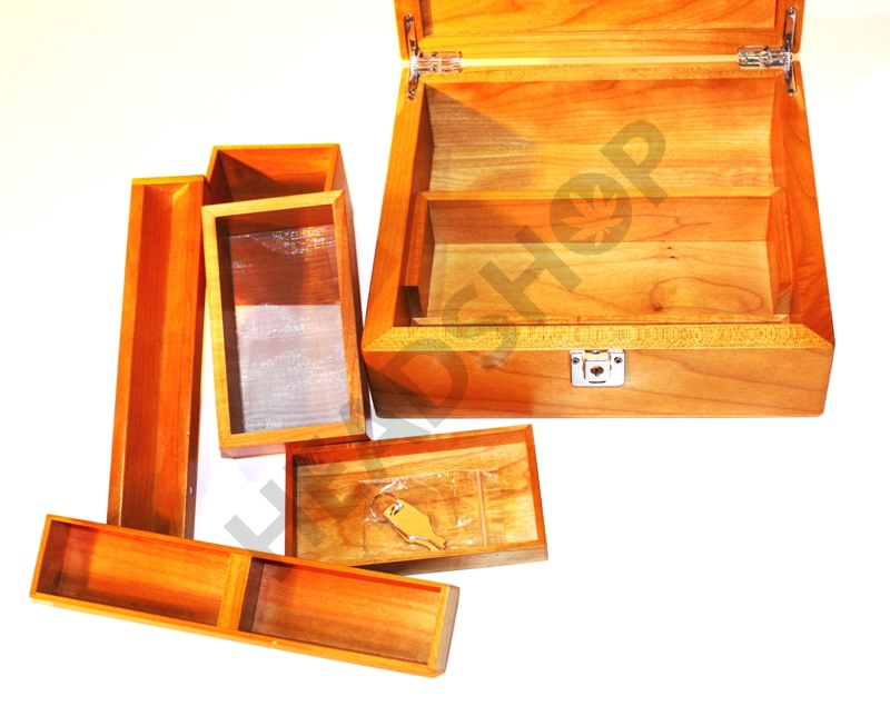 componentes caja de madera T4