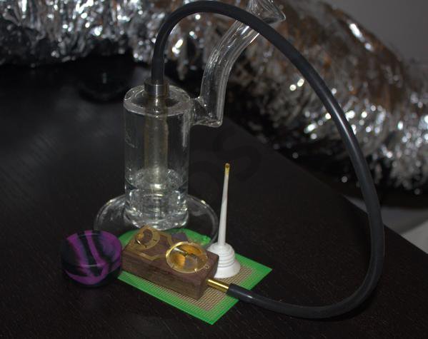 Enfriando el vapor con un bubbler conectado al Muad-dib