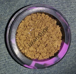 Extracción de resina al agua