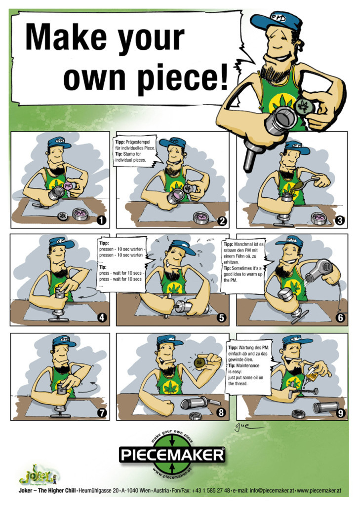 Piece Maker, muy fácil de usar