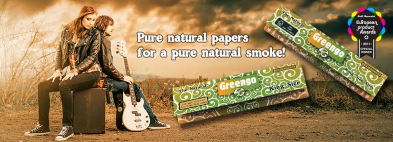 Papel de fumar natural Greengo