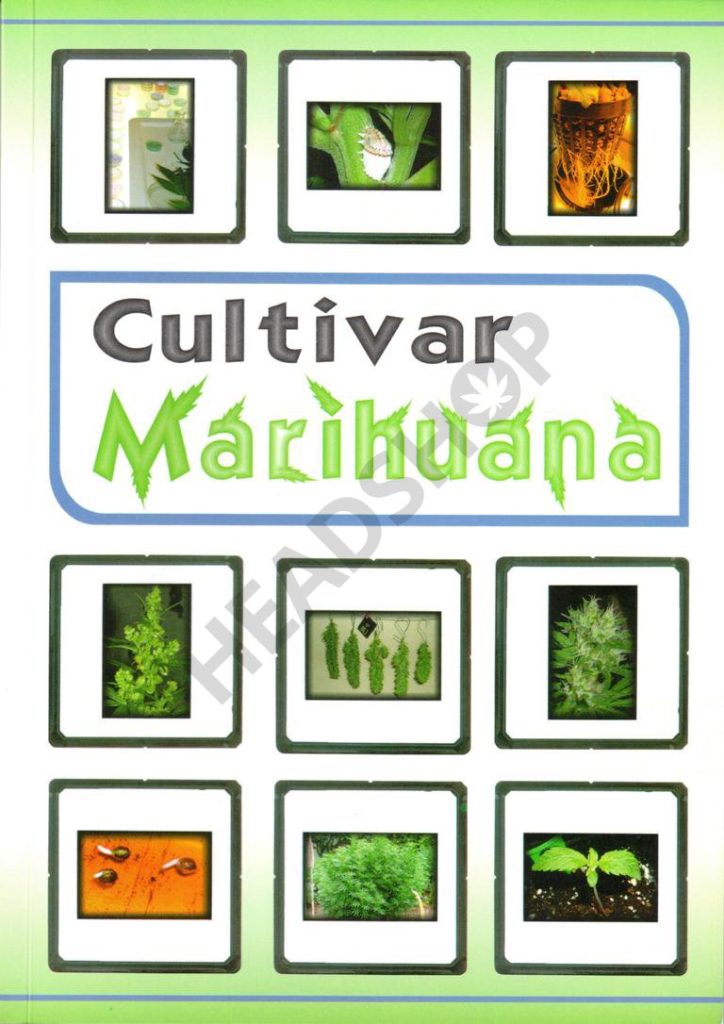 Potada del libro Cultivar Marihuana