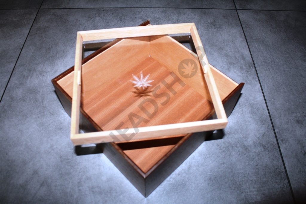 Caja Bahamas para el curado y extracción de resina