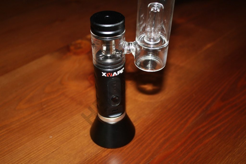 Bubbler adjuntado al E-Rig